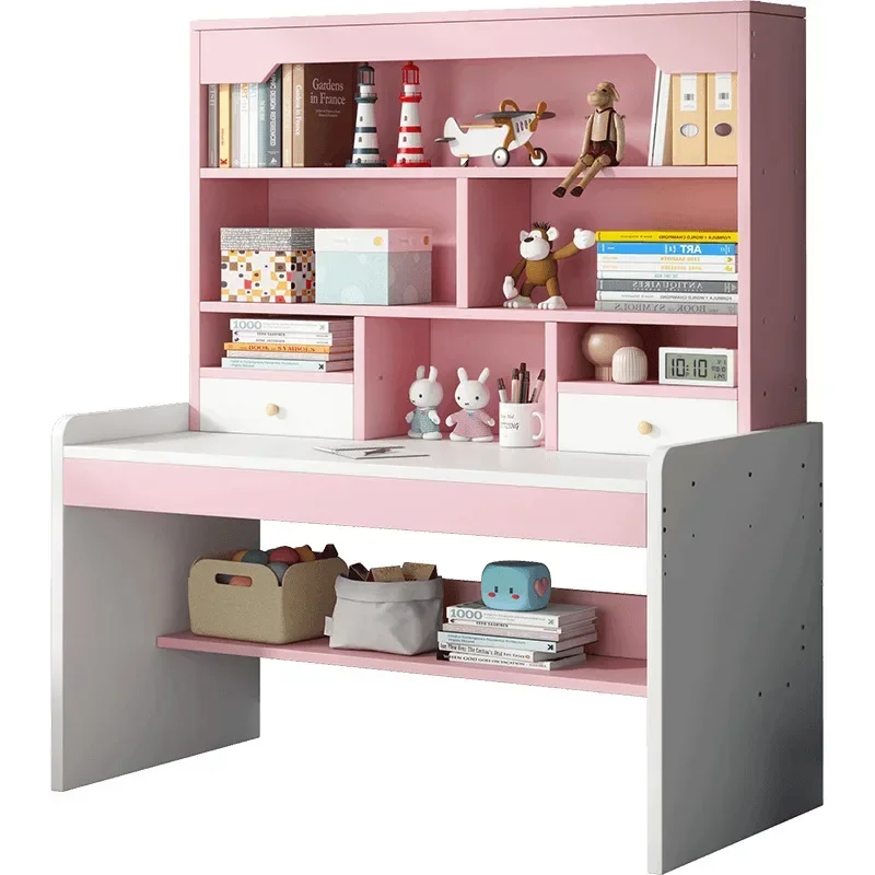 Desk Setup Oak - Çocuk Çalışma Bilgisayar Masası Yemek Masası