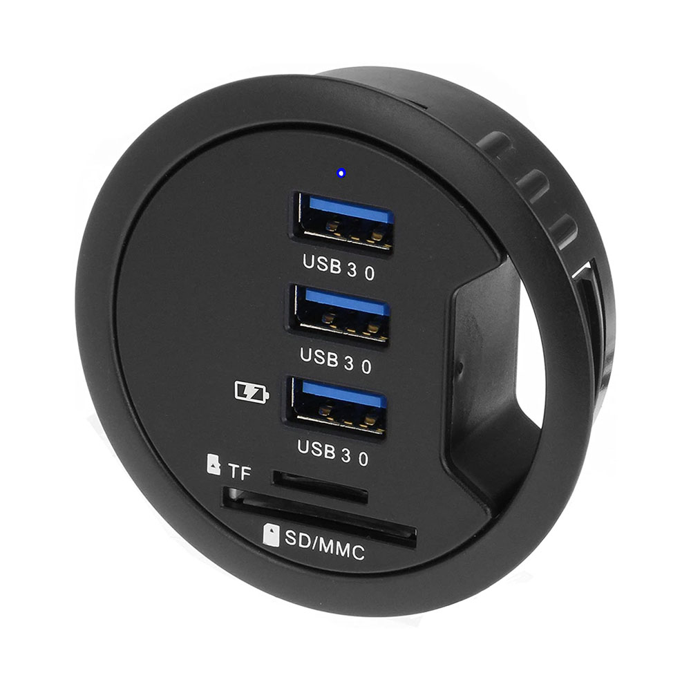 Desk Setup Hub - USB 3.0 HUB adaptörü şarj montaj