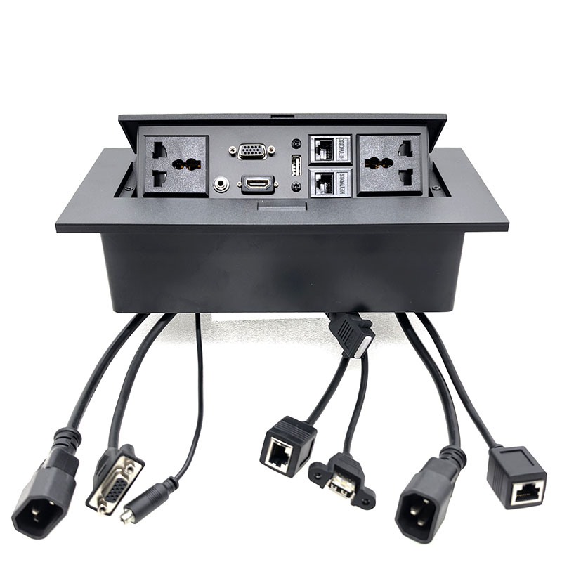 Desk Setup Hub - Yeni K514 Multimedya Masaüstü Jakı VGA