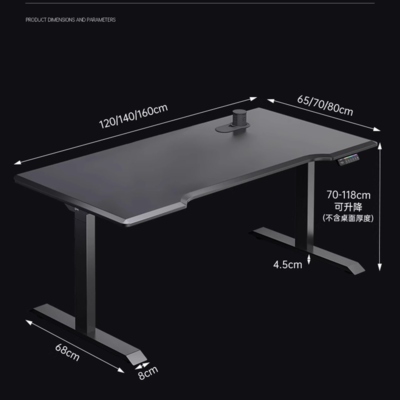 Desk Setup Oak - Ucuz Masa Esnek Beyaz Masa Oda