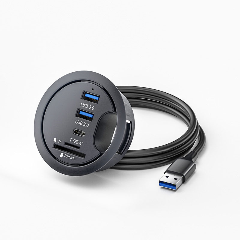 Desk Setup Hub - USB HUB 3.0 Montaj Masası Yerleştirme