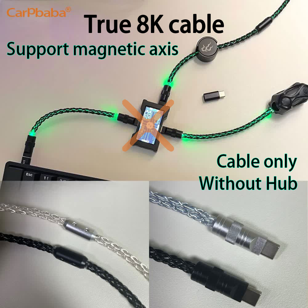 Desk Setup Hub - K4HM6 8K Oyun Hattı TypeC-TypeC Veri
