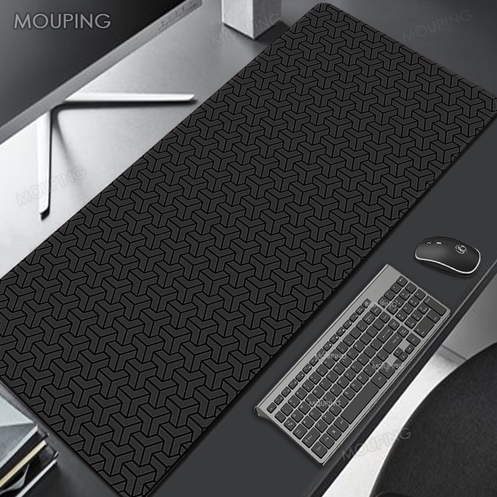 Desk Setup Black And White - Siyah Deskmat Halı Masa Aksesuarları Dizüstü