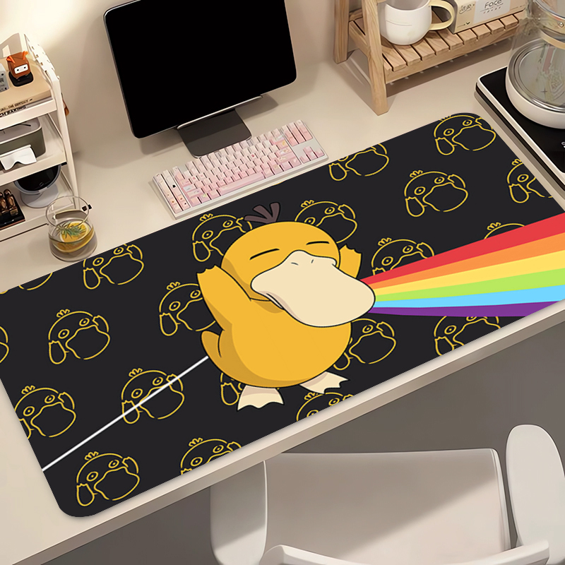 Desk Setup Carpet - Doğal Kauçuk Mouse Pad Pokemon Psyduck