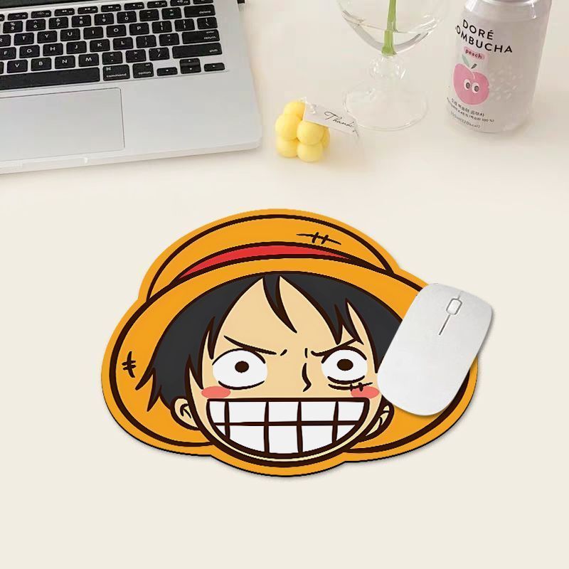 Desk Setup Carpet - One Piece Luffy Mouse Pad, Küçük