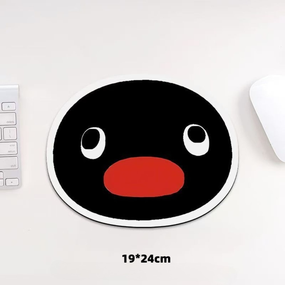 Desk Setup Carpet - Sevimli Penguen İfadesi Mouse Pad Komik