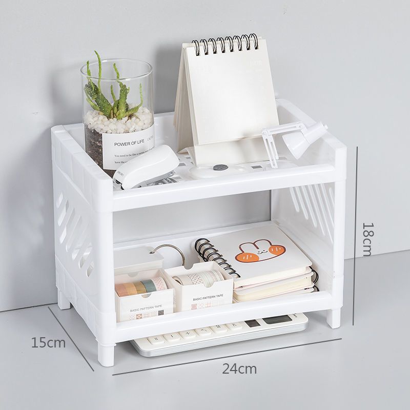 Desk Setup Home Office - Masaüstü depolama raf çok katmanlı masaüstü
