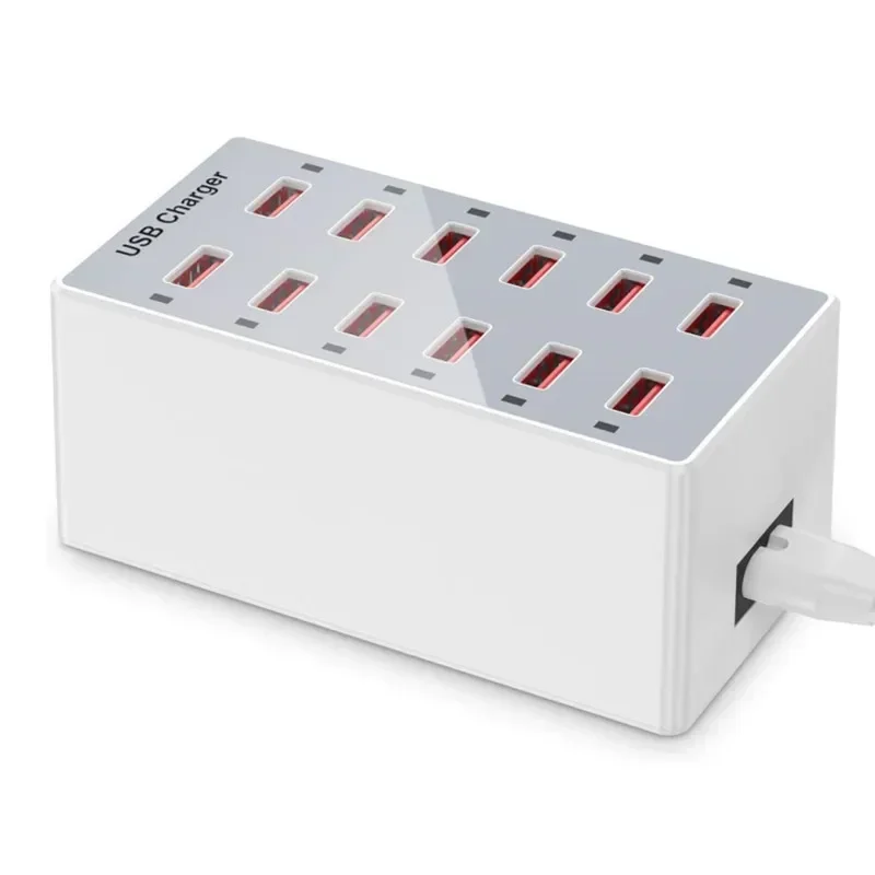 Desk Setup Hub - USB şarj istasyonu 60W 12-port USB