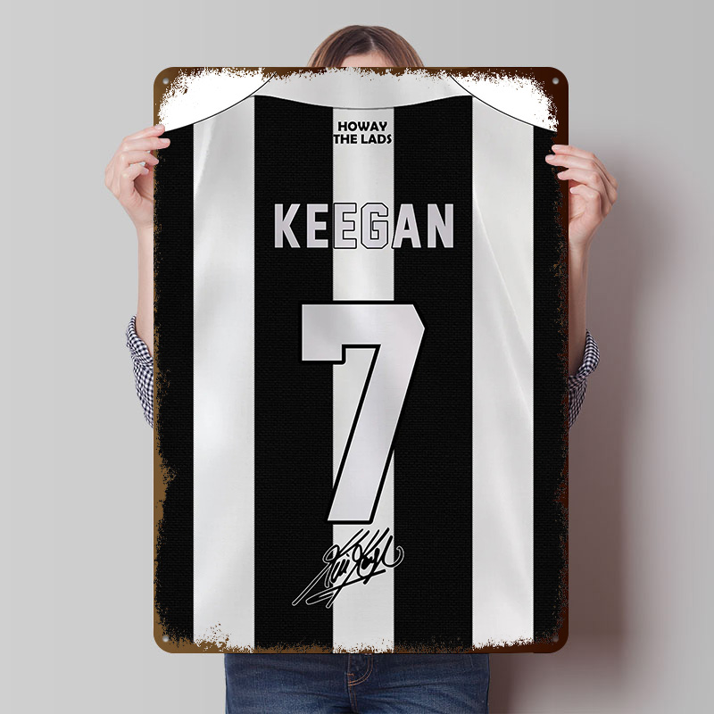 Desk Setup Poster - Kevin Keegan 7 Newcastle Futbol Forması