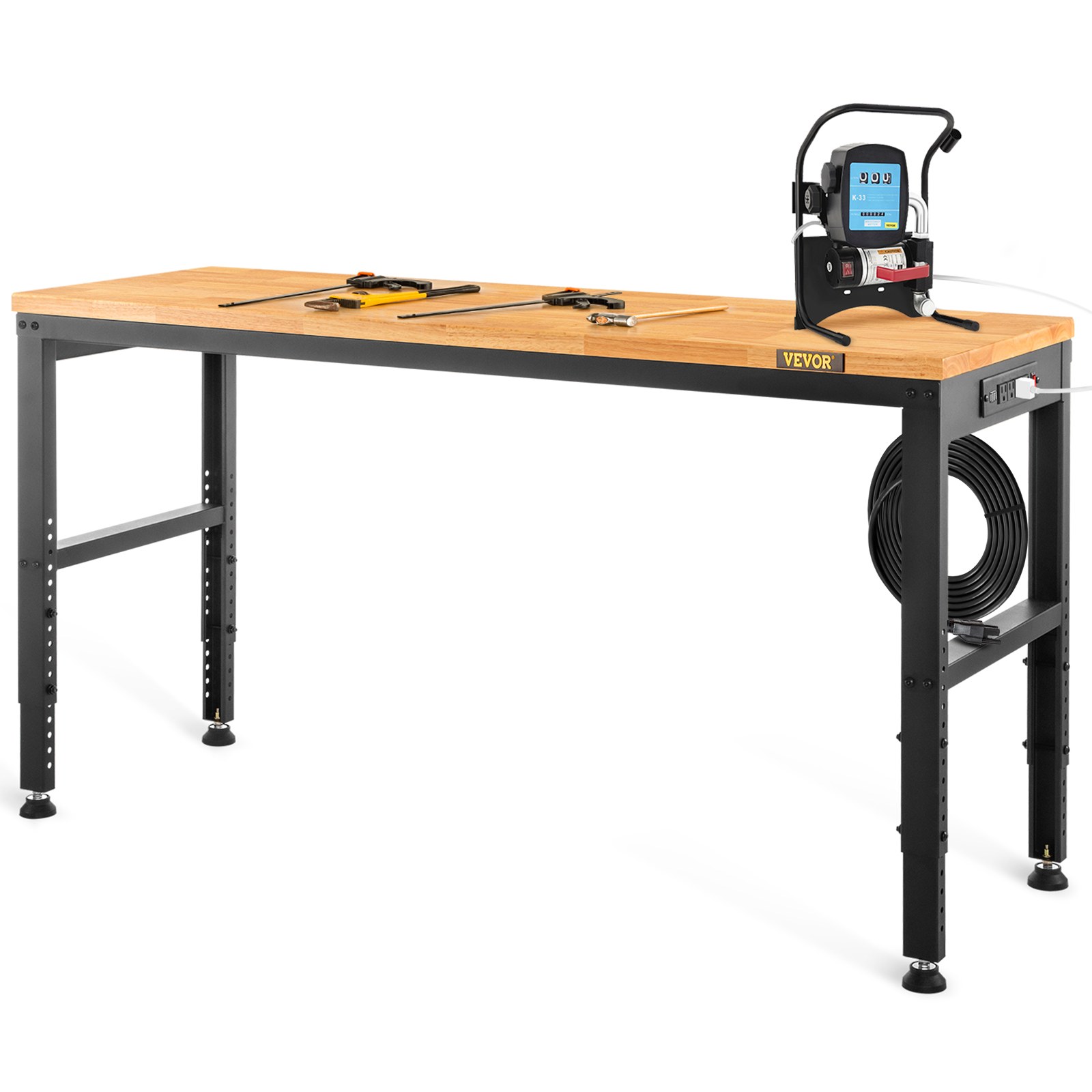 Desk Setup Oak - SucceBuy 72 cm Ağaç İşleme Tezgahı