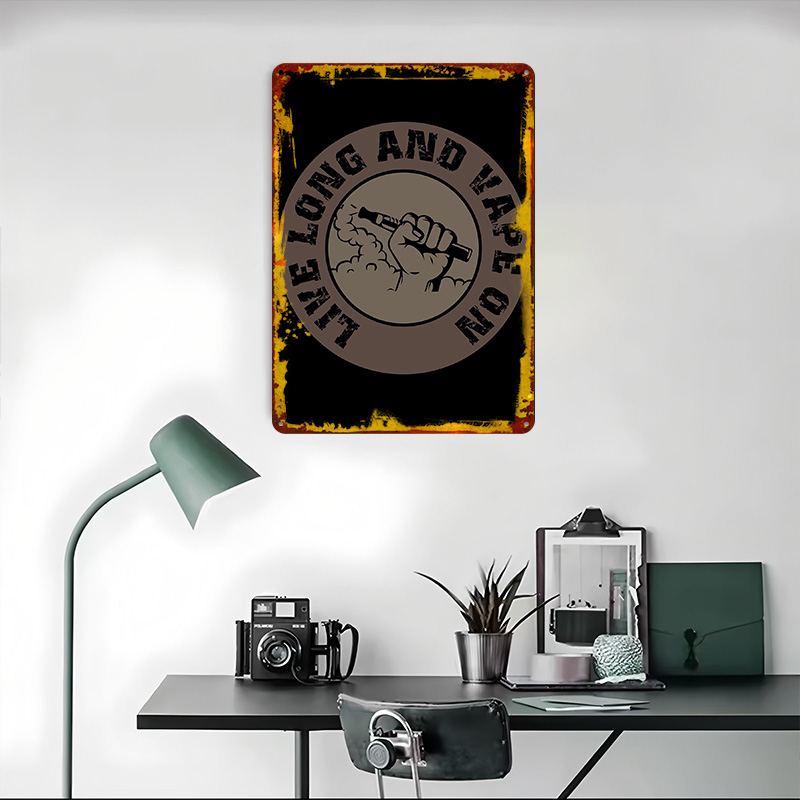 E-cig için Vape Tasarımı Tenek - Desk Setup Poster incelemesi ve fiyatı