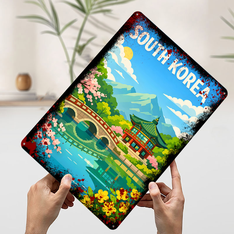 Güney Kore Seyahat Posteri Öze - Desk Setup Poster incelemesi ve fiyatı