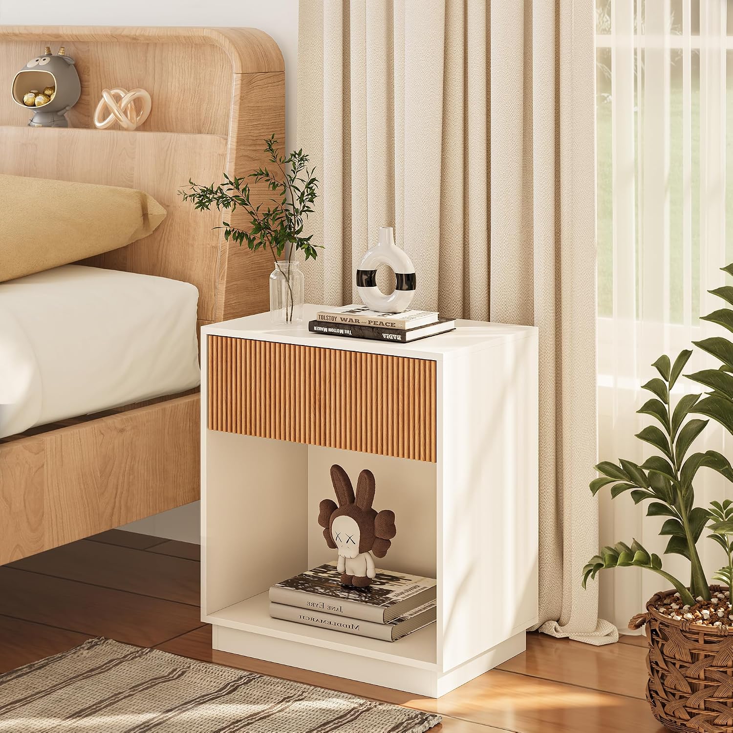 Oluklu Komodinler 2'li Set Mod - Desk Setup Oak incelemesi ve fiyatı