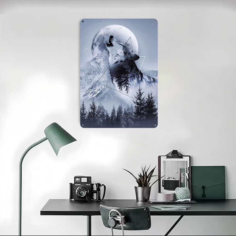 Kurt ile Uluyan Metal Poster Ö - Desk Setup Poster incelemesi ve fiyatı