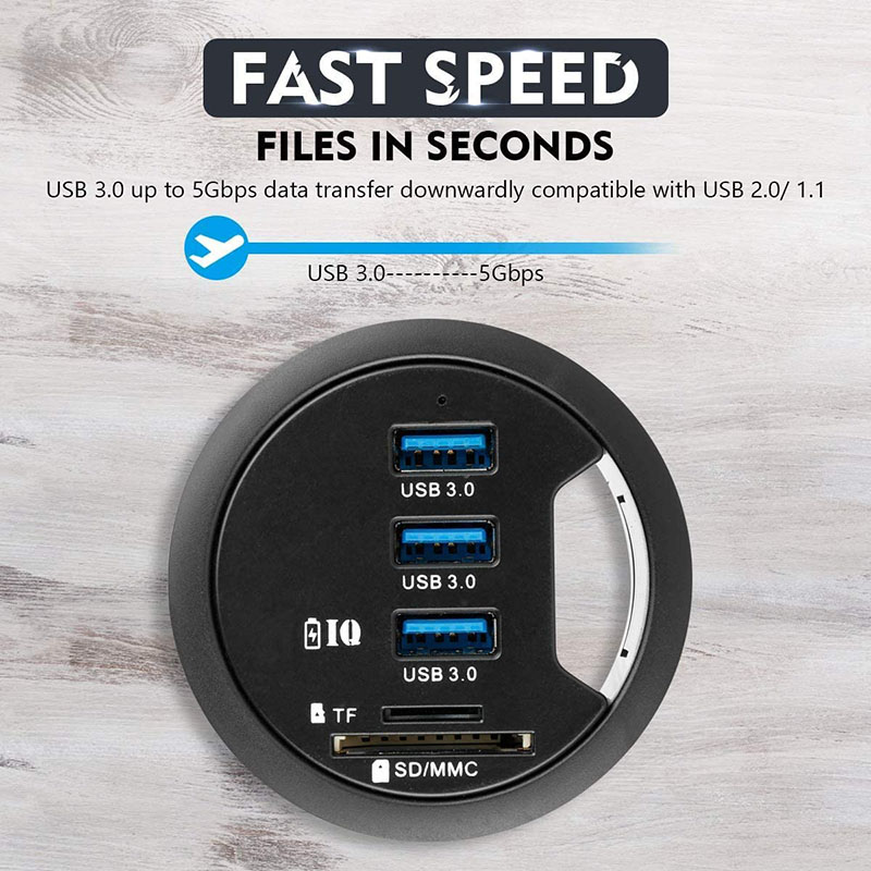 USB 3.0 HUB adaptörü şarj mont - Desk Setup Hub incelemesi ve fiyatı