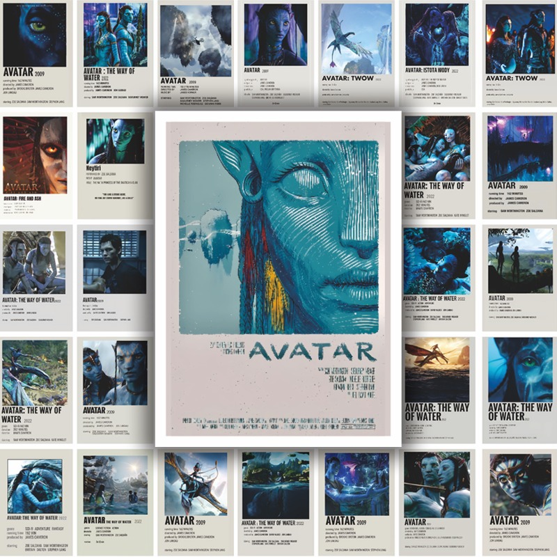 50 adet Avatar Film Posteri Çı - Desk Setup Poster incelemesi ve fiyatı