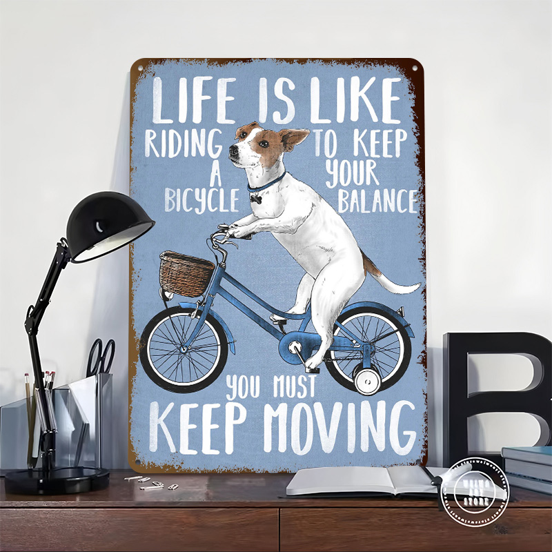 Hayat Bir Bisiklet Sürmek Gibi - Desk Setup Poster incelemesi ve fiyatı