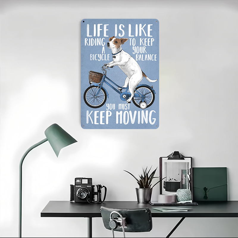 Hayat Bir Bisiklet Sürmek Gibi - Desk Setup Poster incelemesi ve fiyatı
