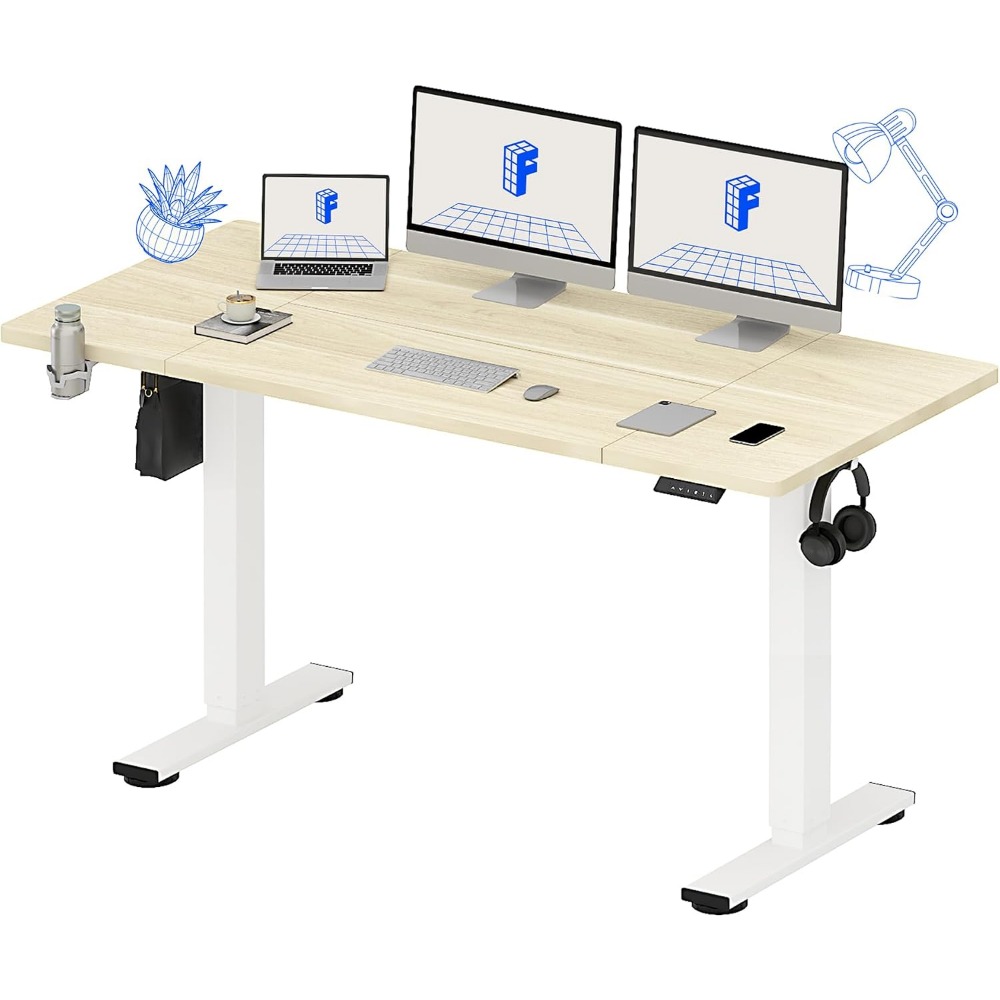 FLEXISPOT 63x32 İnç Elektrikli - Setup Desk Monitor incelemesi ve fiyatı