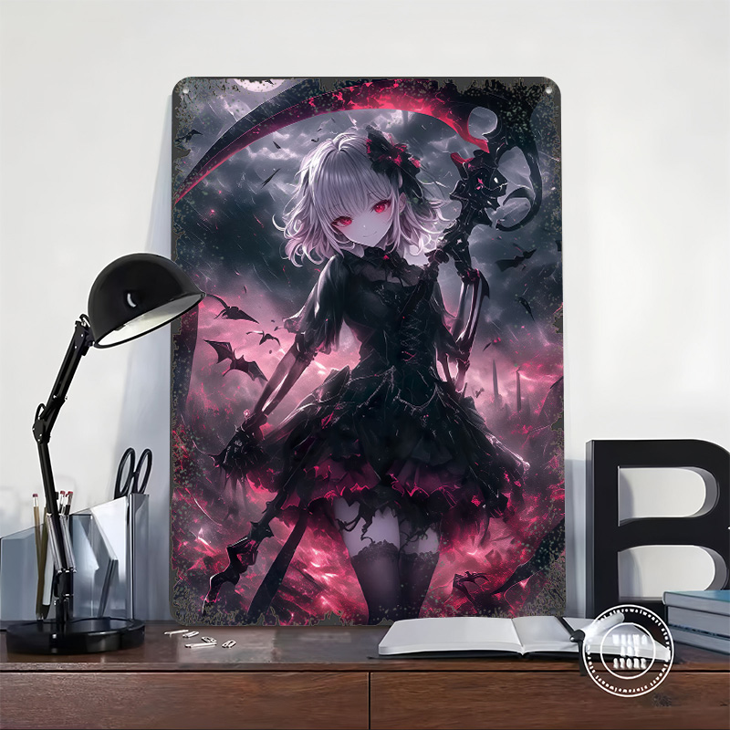Şeytan Azrail Kız Posteri Özel - Desk Setup Poster incelemesi ve fiyatı