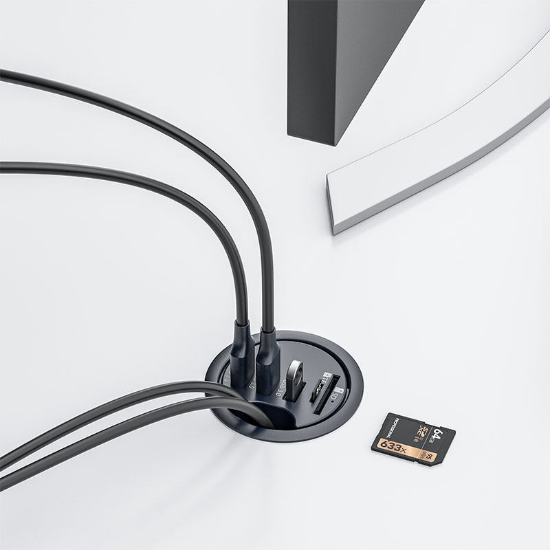 USB HUB 3.0 Montaj Masası Yerl - Desk Setup Hub incelemesi ve fiyatı
