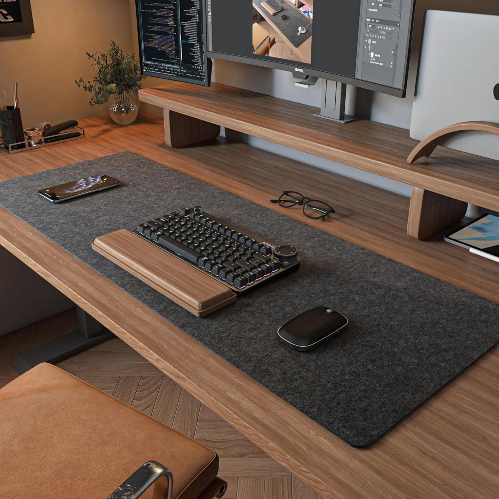 Keçe Masa Örtüsü Bilgisayar Ma - Desk Setup Carpet incelemesi ve fiyatı