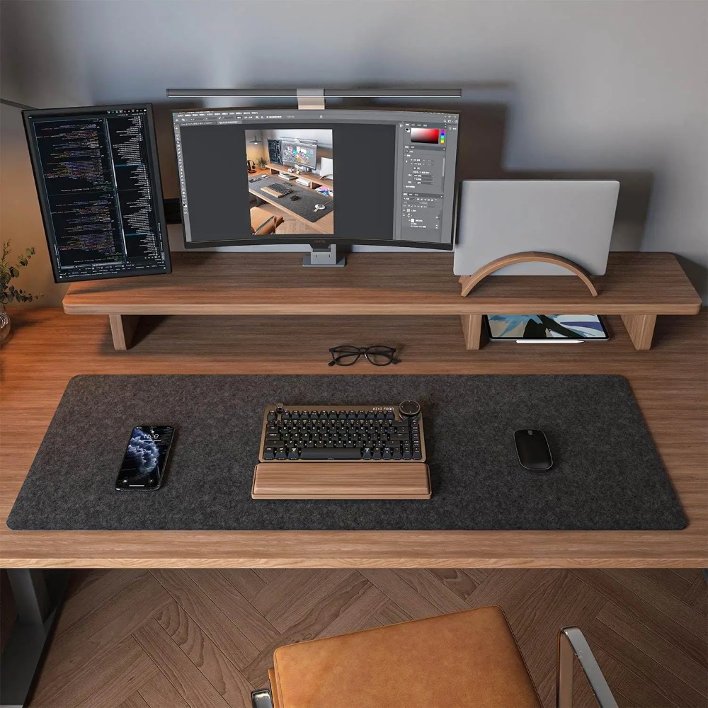 Keçe Masa Örtüsü Bilgisayar Ma - Desk Setup Carpet incelemesi ve fiyatı