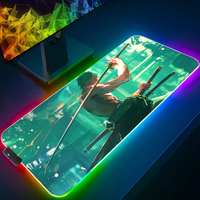 TEK PARÇA Zoro Mouse Pad RGB O - Desk Setup Carpet incelemesi ve fiyatı