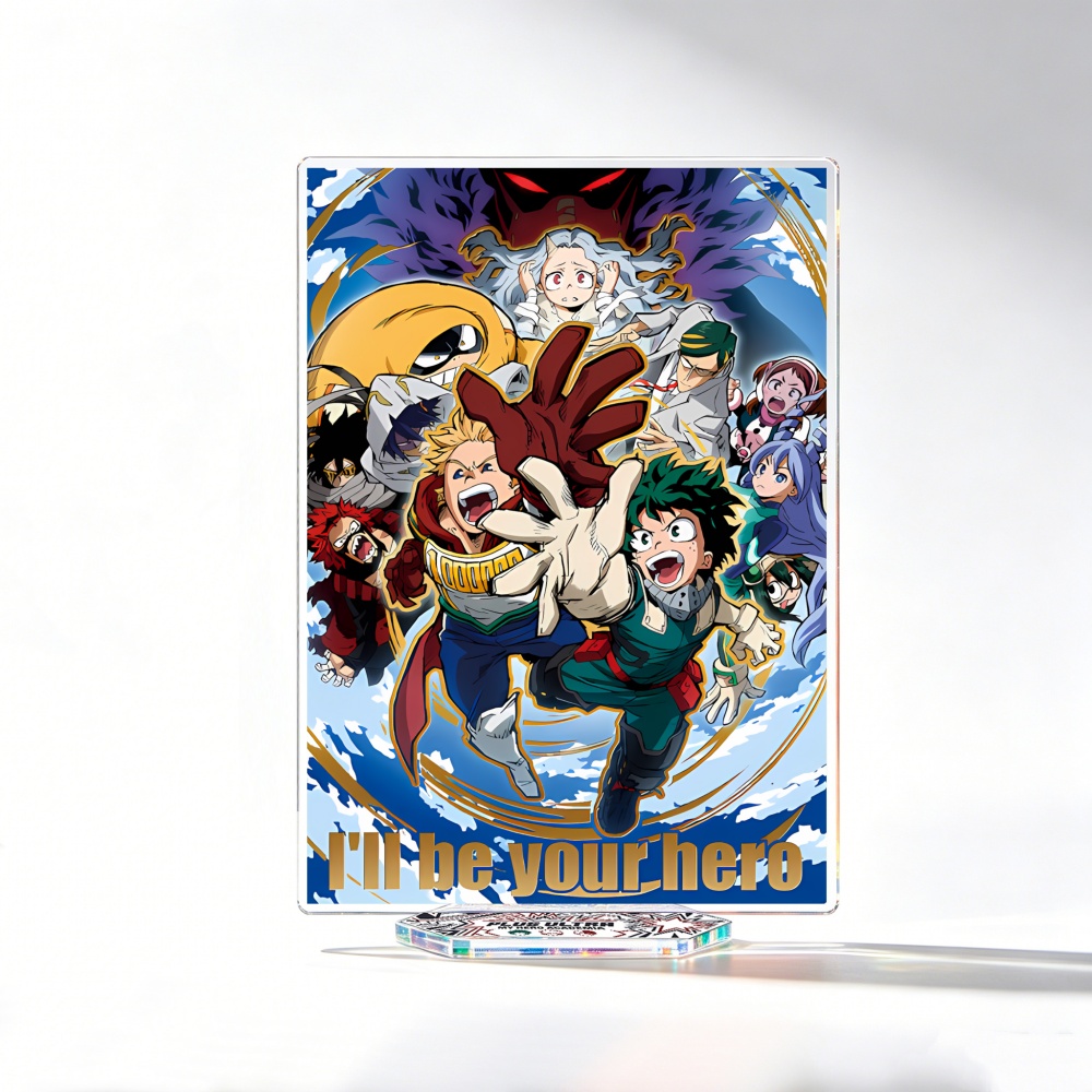 My Hero Academia Akrilik Stand - Desk Setup Poster incelemesi ve fiyatı