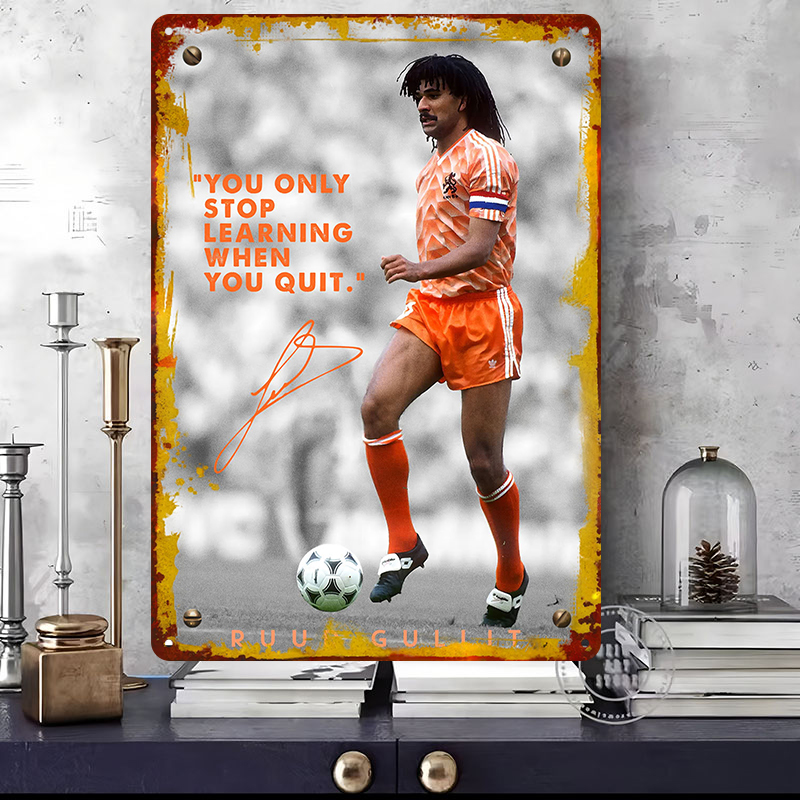 Ruud Gullit Futbol Oyuncusu Du - Desk Setup Poster incelemesi ve fiyatı