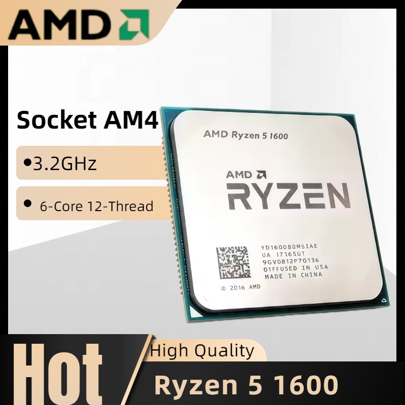 AMD Soket AM4 Ryzen 5 1600 R5  - Amd Cpu Ryzen 5 incelemesi ve fiyatı